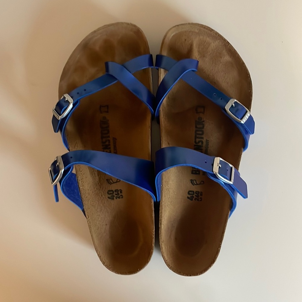 Royal Blue Birkenstocks